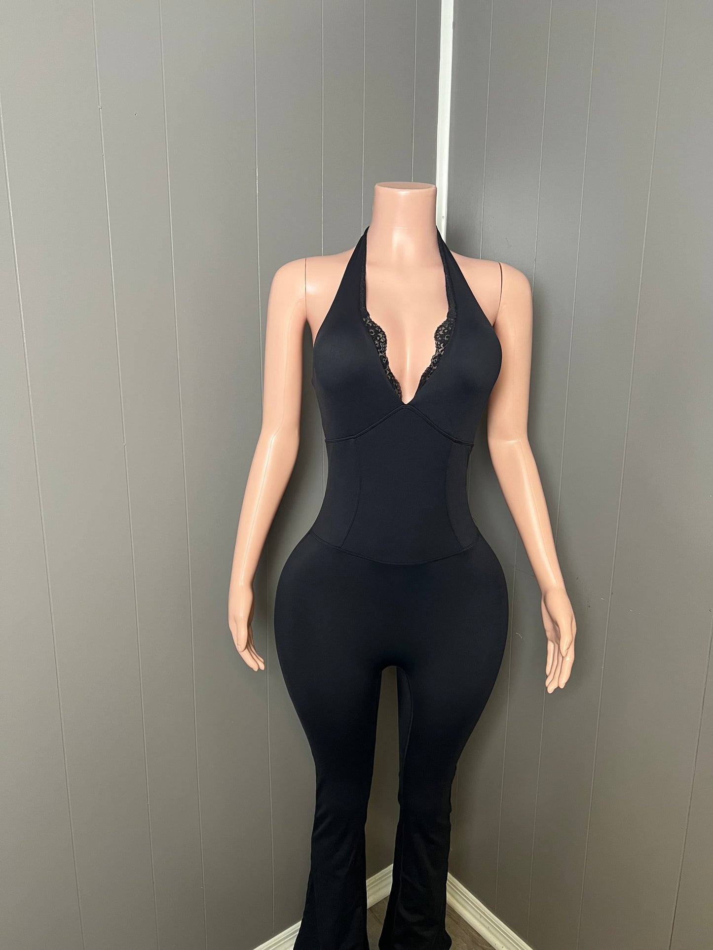 Bold in Black One Piece