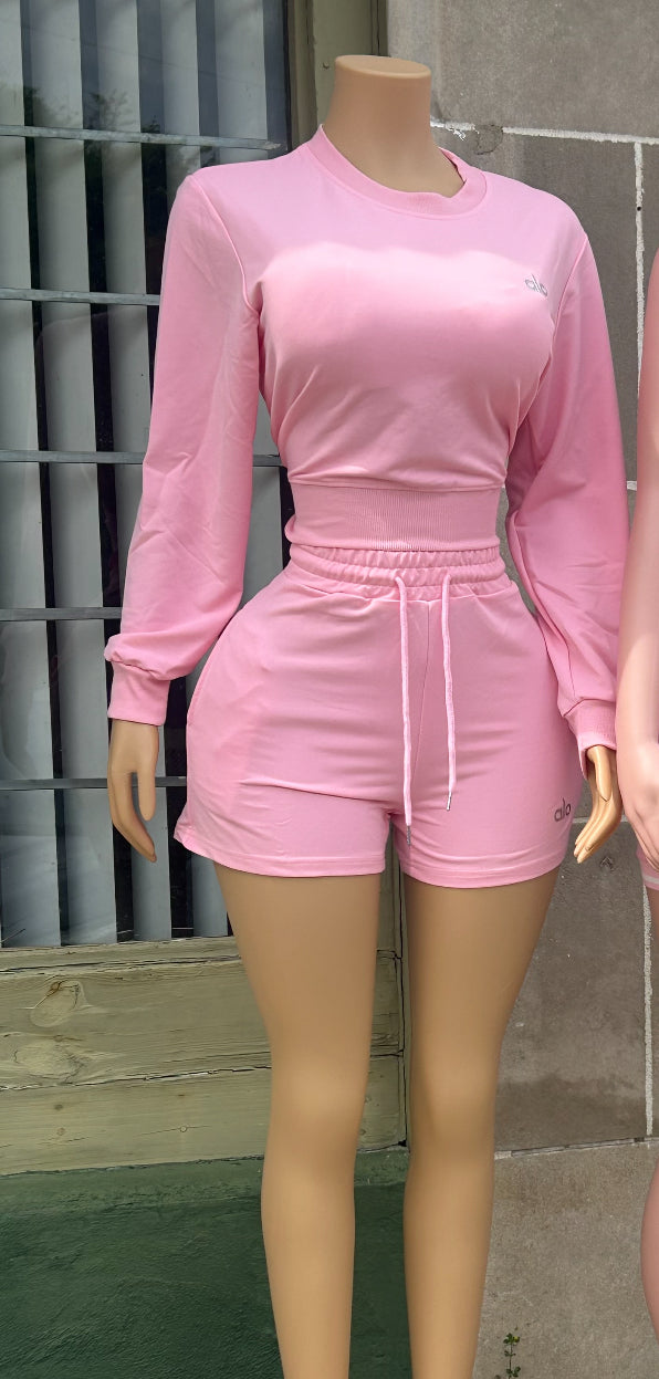 Pink on demand set