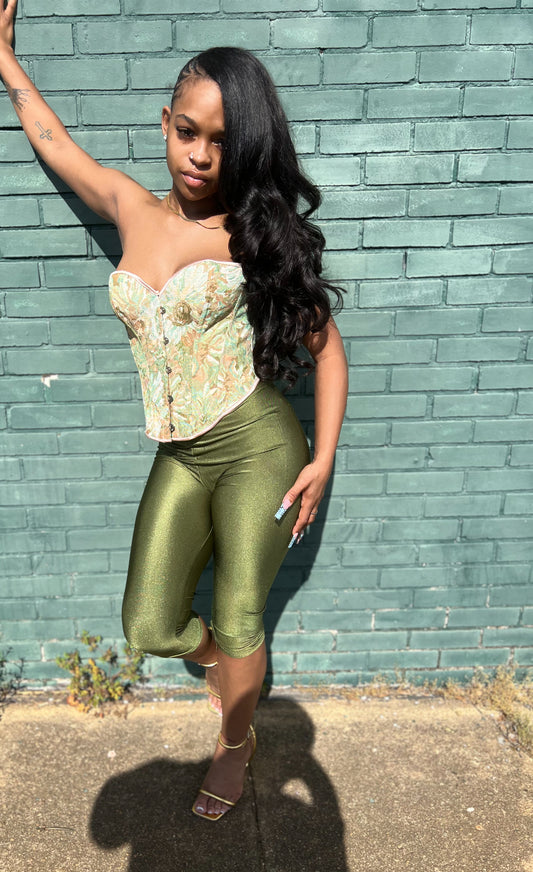 Two piece corset set