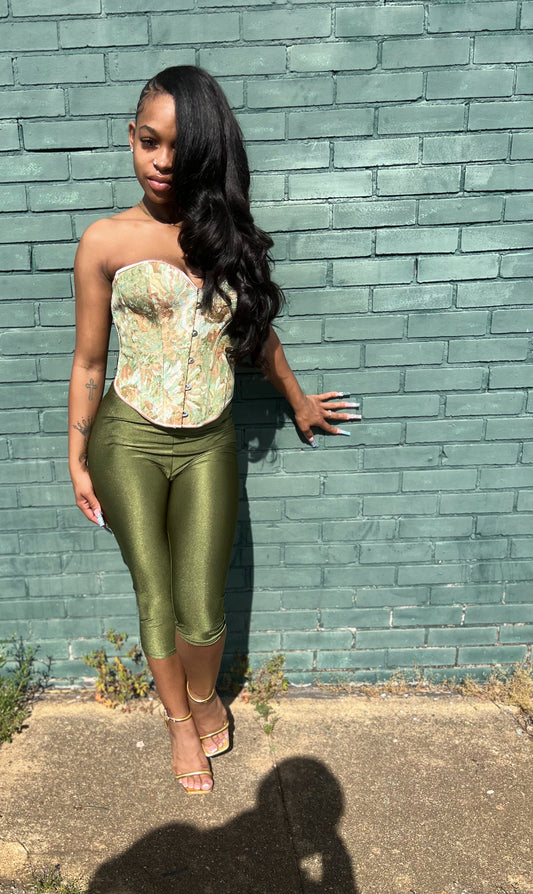 Two piece corset set