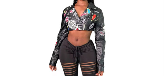 Monochrome Moto Jacket